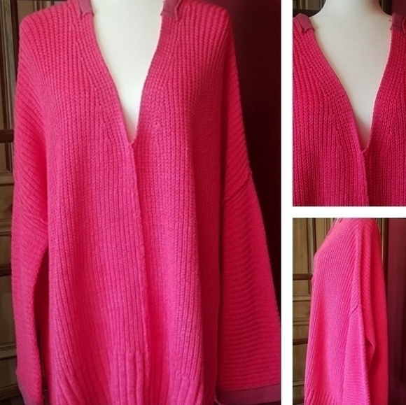 FREE People Oversized Sweater - Picture 1 of 8